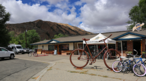 A photo outside Club Ride